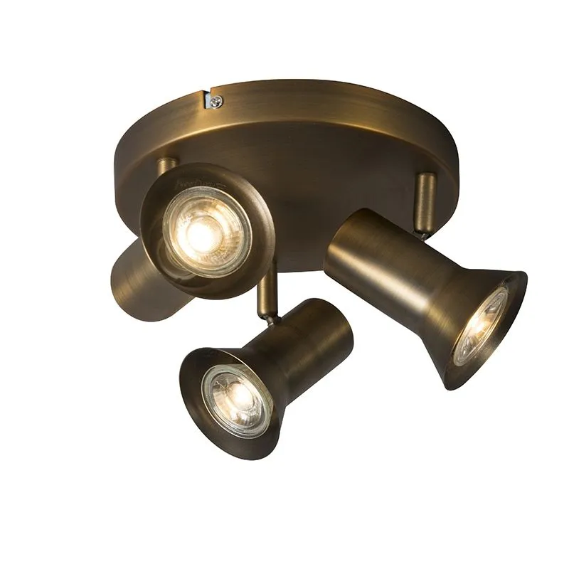 Spot de plafond bronze rotatif et inclinable - Karin 3