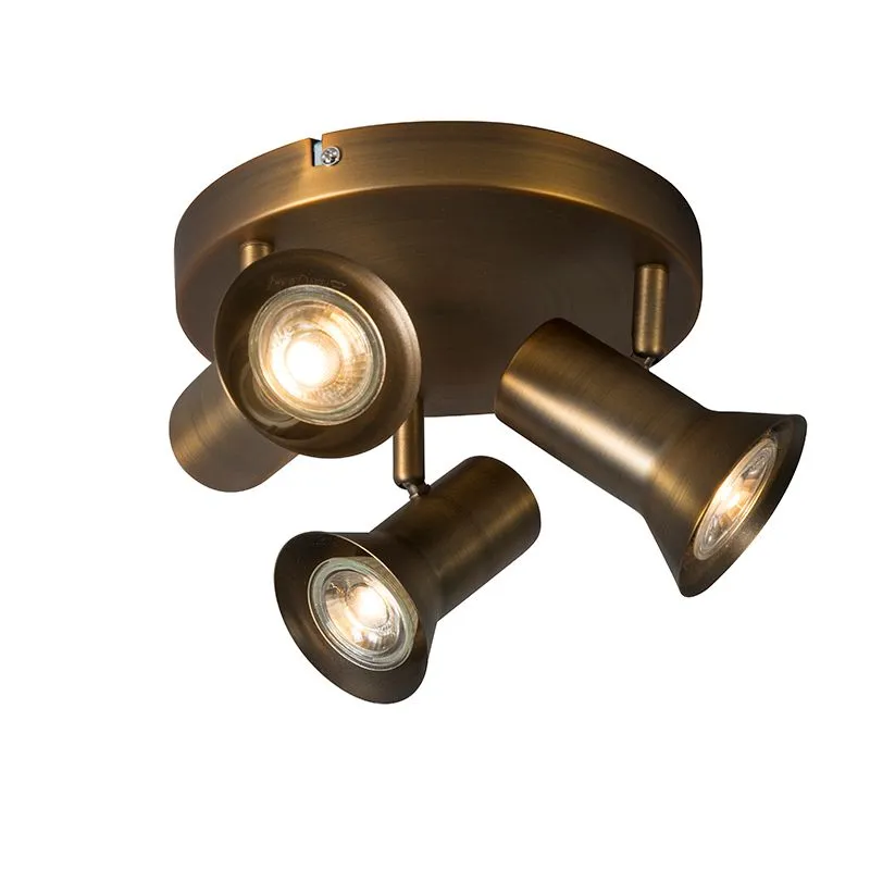 Spot de plafond bronze rotatif et inclinable - Karin 3