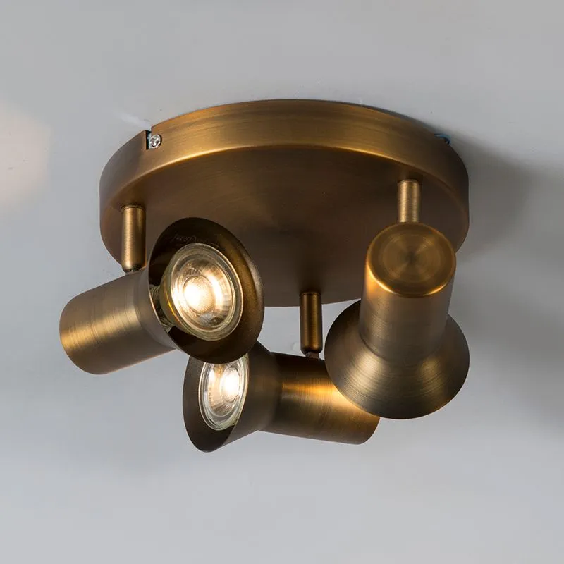 Spot de plafond bronze rotatif et inclinable - Karin 3