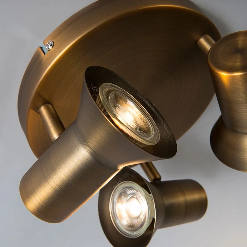 Spot de plafond bronze rotatif et inclinable - Karin 3