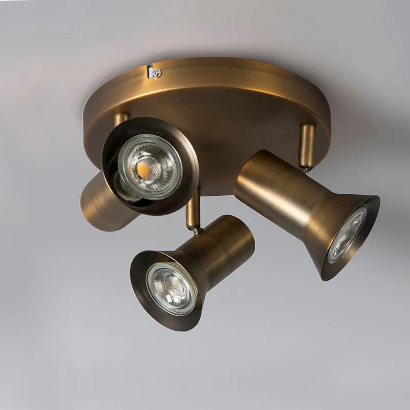 Spot de plafond bronze rotatif et inclinable - Karin 3